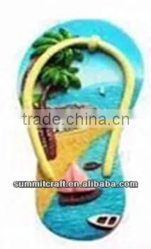 Custom Bahamas Souvenirs(Flip Flops or T-shirt Shaped)for Fridge Magnet photo-2