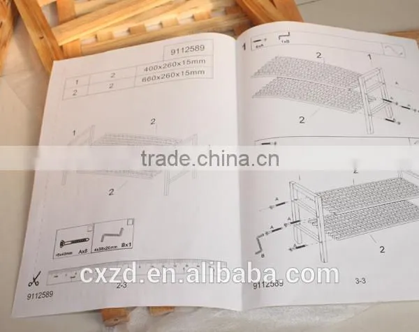 Hot Sale Two-tier Walnut Shoe Rack photo-3