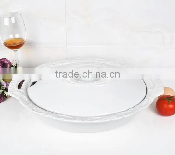 15" Ceramic Oval Cook Comal photo-5