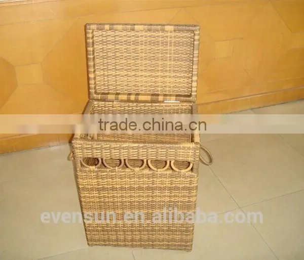Outdoor Rattan Waste Bin Price photo-2