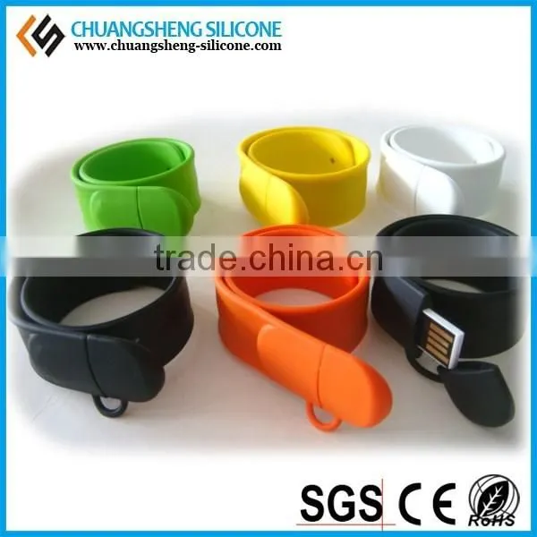 Usb Pen Drive Bracelet Usb Bracelet Usb Slap Bracelet photo-2
