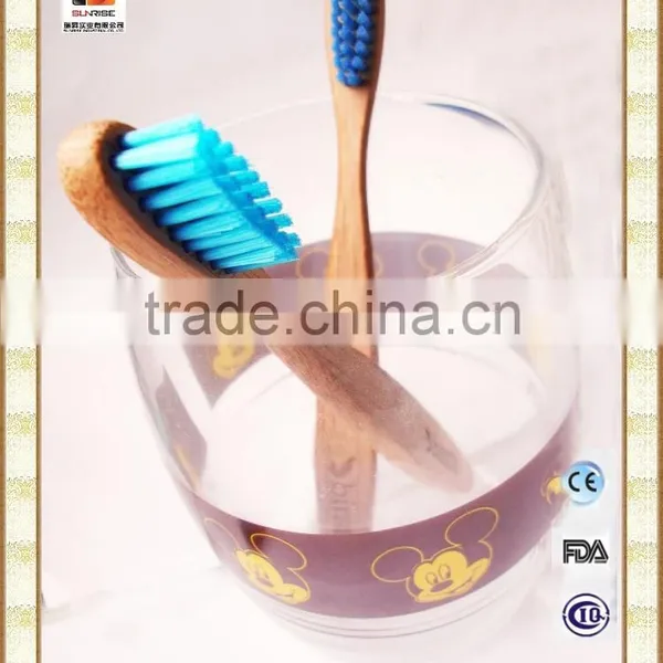 Natural Bamboo Toothbrush for Children Oral Hygiene, Home or Hotel Use Toothbrush photo-4