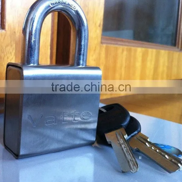 Stainless Steel Armored Square Padlock Iron Padlocks photo-5