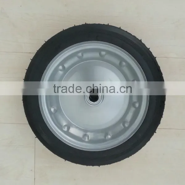 Metal Rim Solid Powder Wheels for Trolley photo-2