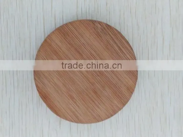 Bamboo Material Laser Engraving Logo Wooden Coaster /wooden Tea Coaser photo-2