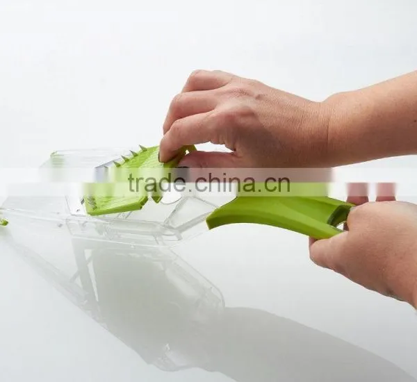 The Professional Mandoline Slicer Cutter Grater Steel V-Blade Guard Fruit Fries Cook photo-4