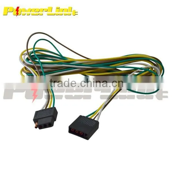 S20181 Boat Trailer Hitch RV 4 Pole Flat Connector 96in Wire photo-2