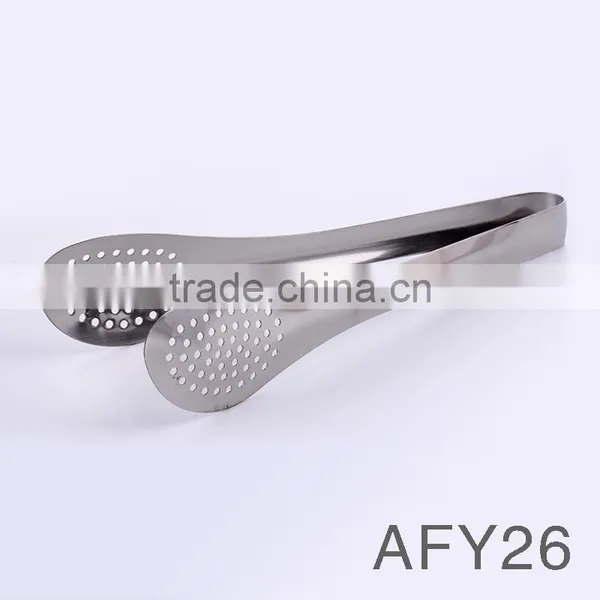 AFY26 Wholesale Kitchen and Barbecue Grill Stainless Steel Food Tong photo-4