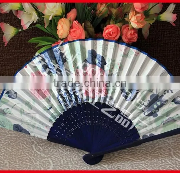 Popular Bamboo Cloth Hand Fan photo-5