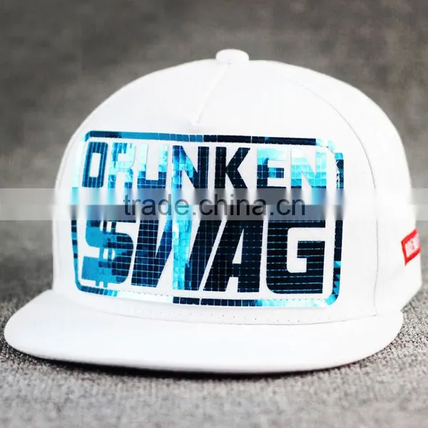 Custom 6 Panel Hip Hop Cap Plain Cap photo-3