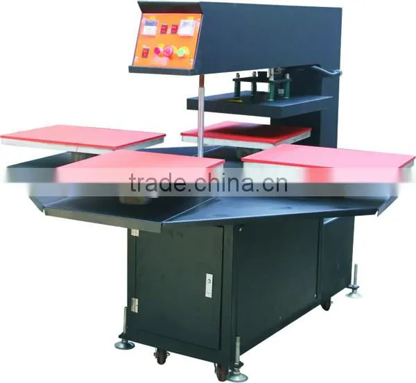 Automatic Four Stations T-shirt Garments Underwear Sports Automatic Heat Press Machine photo-3