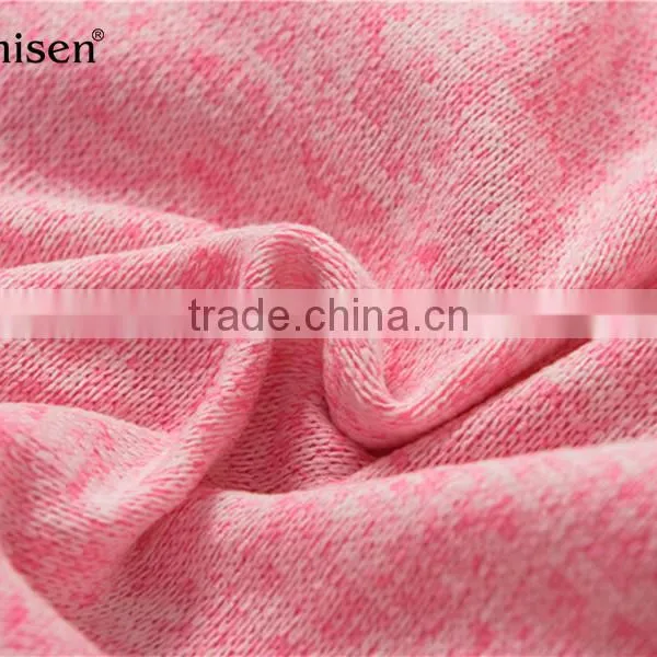 Wholesale Custom Women Pink Sweater Fleece Ladies Jacket photo-6