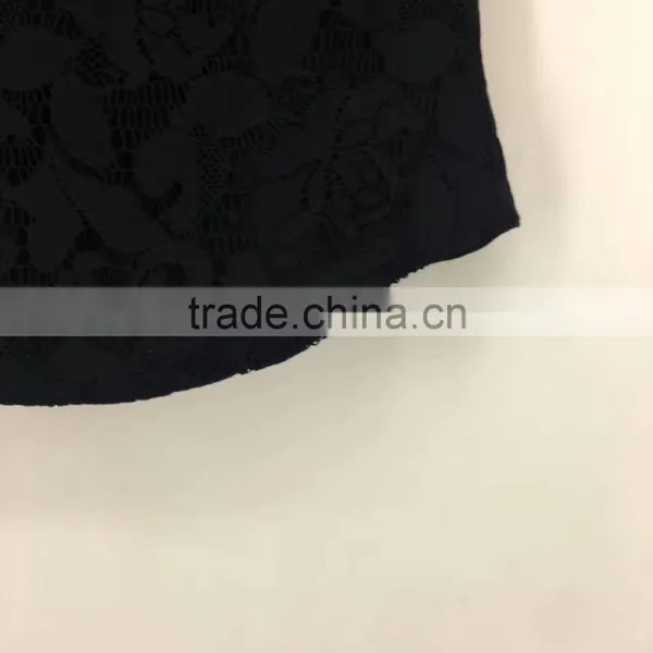 Women Cotton Lace T-shirt Stock Lot photo-3