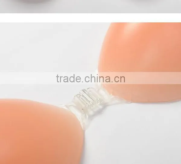 Cloth Invisible Sexy Bra Hot Sale Nude Bra Silicone Bra photo-6