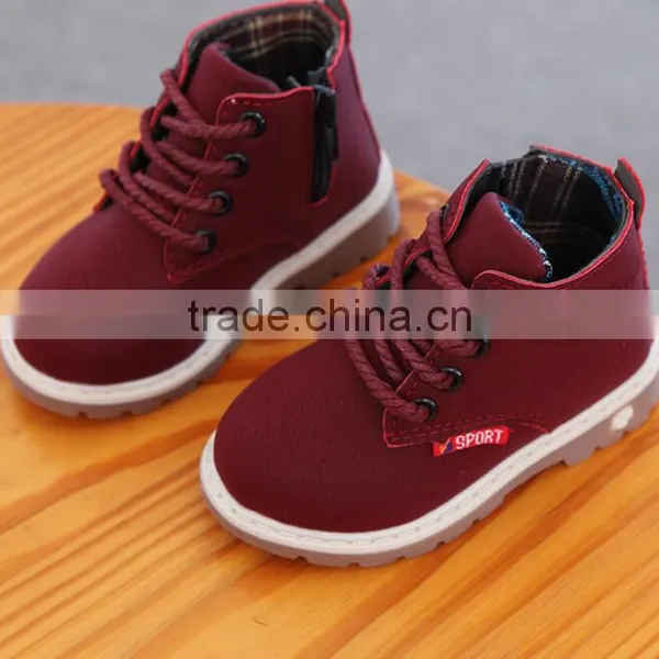 Zm50353b 2017 New Style Boots Children Wholesale Fashion Shoes Kids Boy photo-3