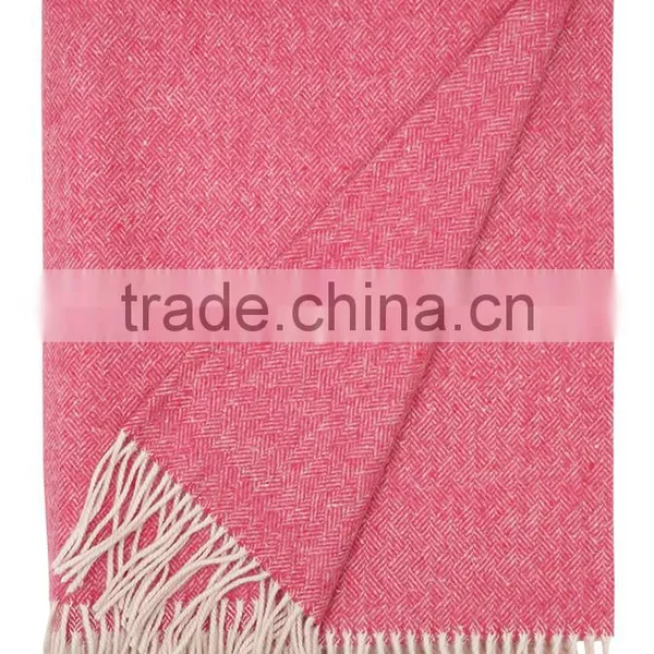 Buy High Quality Knitted Luxe Baby Cashmere Blankets photo-4