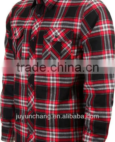 Cheap Wholesale no Brand Mens Custom Flannel Shirt photo-2