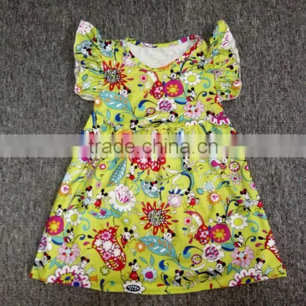 Easters Dress Baby Girl Dresses With Ruffles Wholesale Boutique Dress for Children photo-5