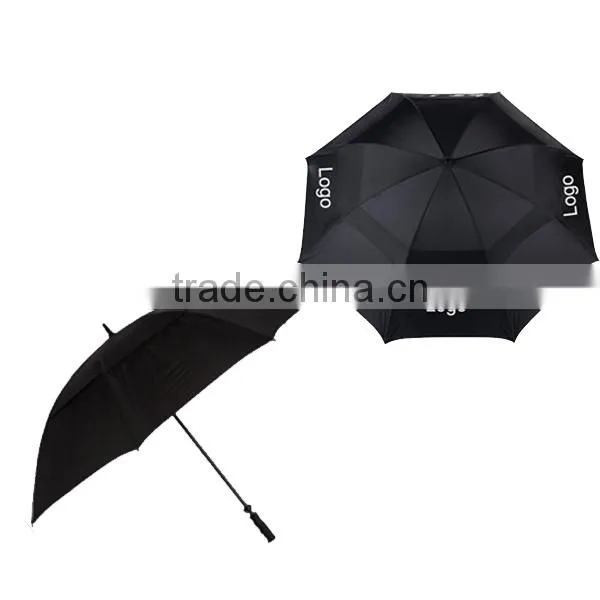 Colored Printed Logo Promotional Golf Umbrella photo-3