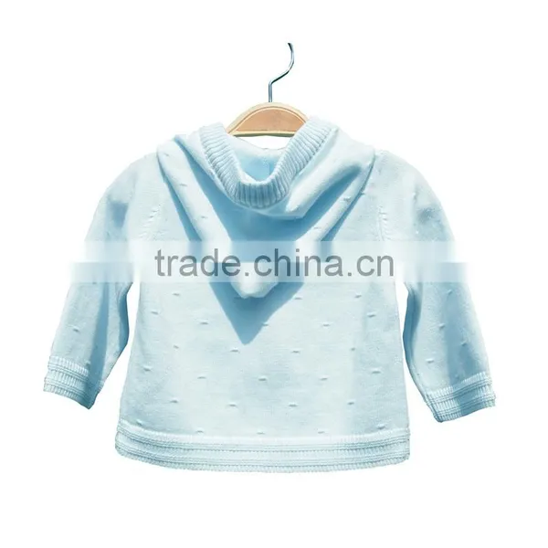 New Fashion With Zipper Long Sleeve Knitting Sweater Boy Cardigan photo-2