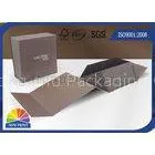 Logo Printing Art Paper Gift / Watch Packaging Boxes , Foldable Packaging Paper Box