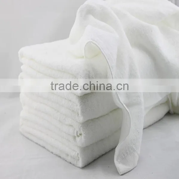 Wholesale Plain White Sateen Customized Bath Towels Pakistan 100% Cotton Luxury photo-4