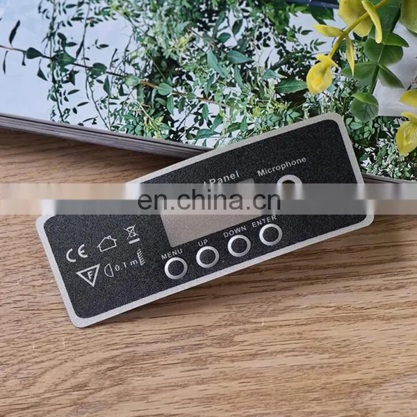 Factory Manufacture Customized Cheap Plastic Pvc Control Panel Sticker,mechanical Switch Label photo-2