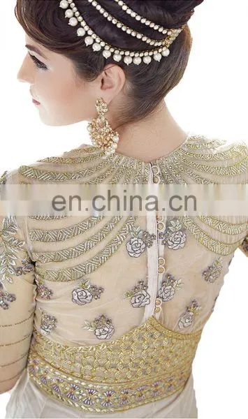 2017 Wedding Engagement Wear Anarkali Net Gown ( Heavy Embroidery Work Semi-Stitched Dress Material ) photo-6