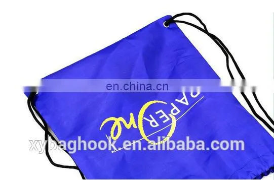 Custom Printing Logo Waterproof Nylon Drawstring Bag photo-5