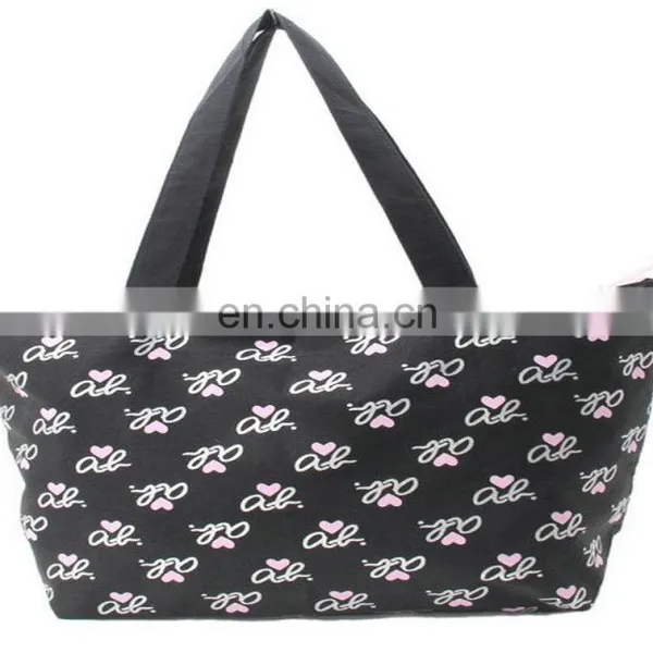 Natural Long Handled Canvas Shopper Bag Handle Bag photo-3