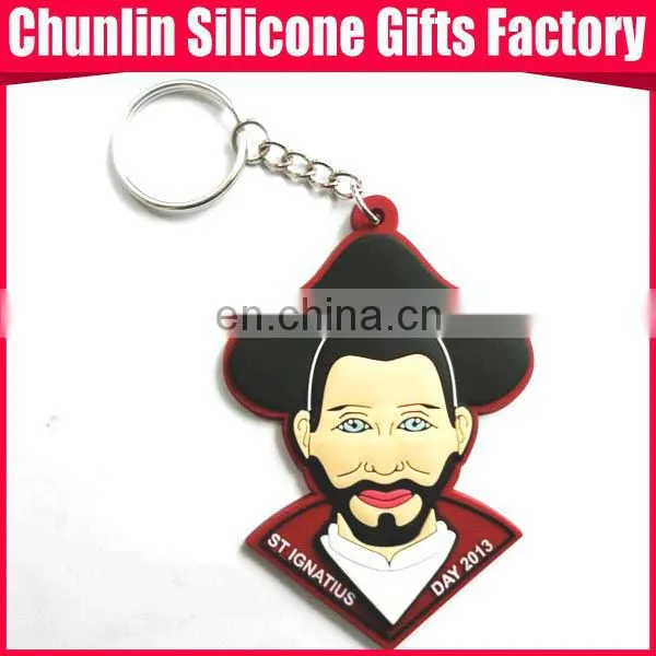 cute keychain/soft pvc keychain/rubber keychain