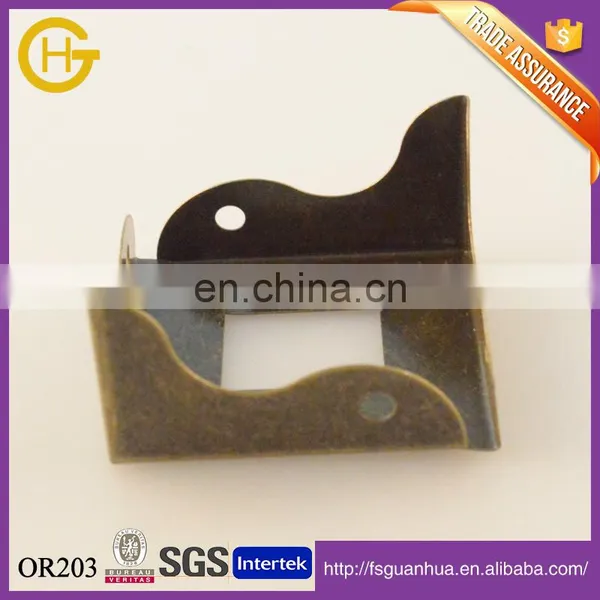 For Book Antique Brass Metal Corner Protector photo-5