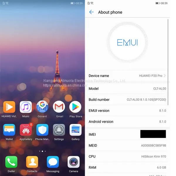 Original HUAWEI P20 Pro 6GB+64GB Netcom Edition (bright Black) Smartphone By FedEx photo-3