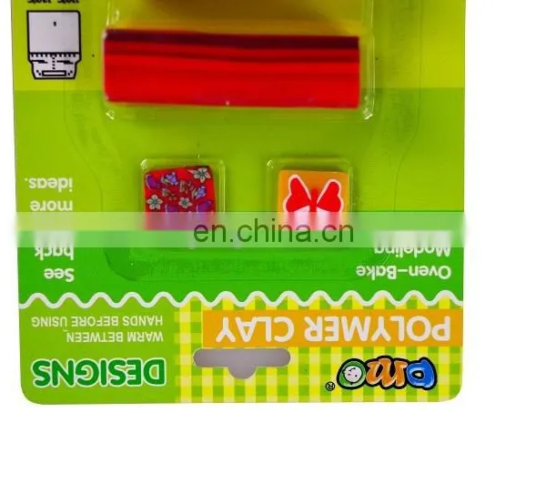 Two-color Blister Card Cheap Polymer Clay Cane photo-3