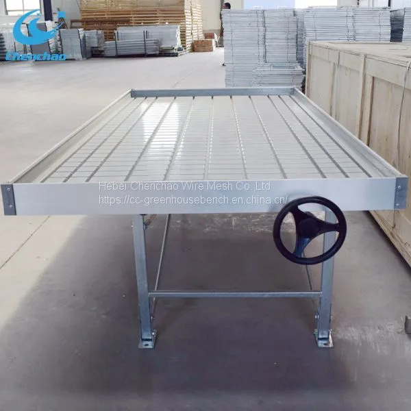 Greenhouse Plants Growing Rolling Bench Ebb and Flow Systems photo-2