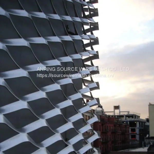 Decorative Aluminium Expanded Metal Mesh