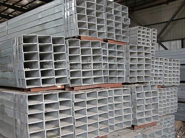 Rectangular Galvanized Steel Pipe MS Rectangular Pipe Manufacturer photo-4