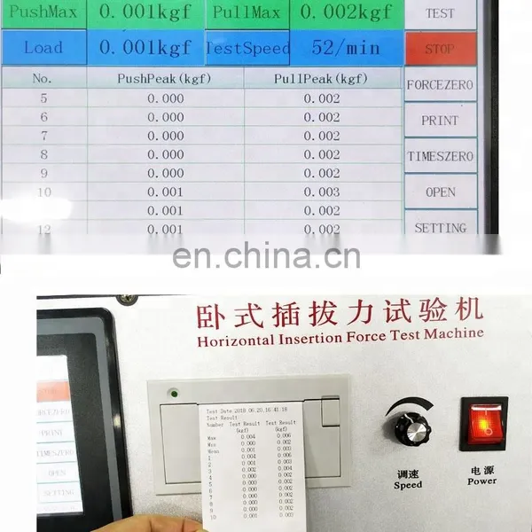 Mobile Phone/computer/USB Plug Force Tester/Insertion Force Test Machine photo-6