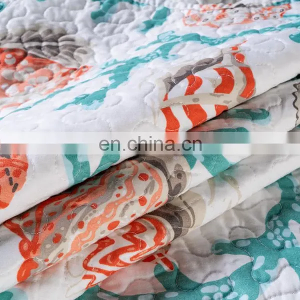 Luxury 100% Microfiber Premium Ultra Soft Quilt Coverlet, Lightweight Comfortable Bedding Bedspread photo-7