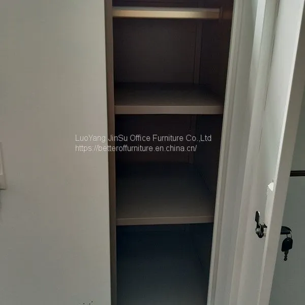 Low Height 3 Door Metal Locker Brown Color H1200xW900XD400mm photo-4