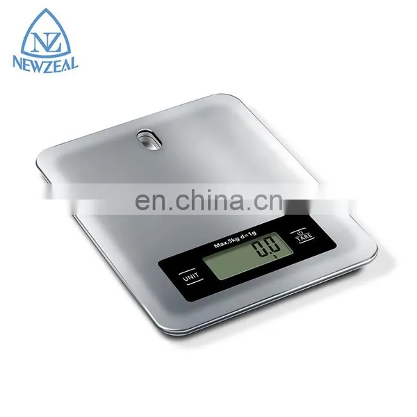 CE Certified Electronic Food Scale 5kg Stainless Steel Digital Baking Household Kitchen Weighing Scale photo-3