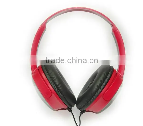 Colorful Red Hifi Stereo Headphones for Ps4,mp3 photo-3