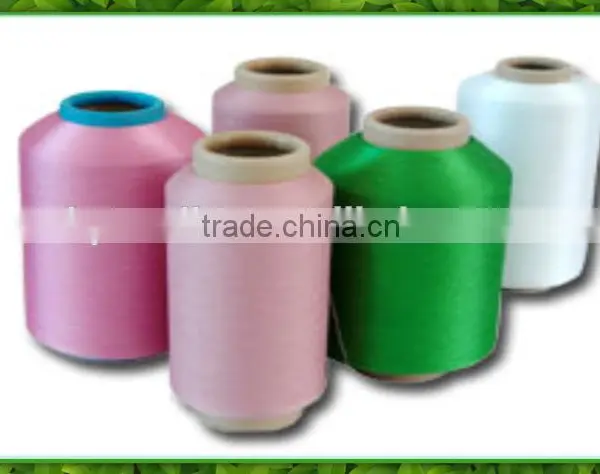 The Cheapest White Colour Recycled Cotton Spandex Covered Yarn HB268 China photo-5
