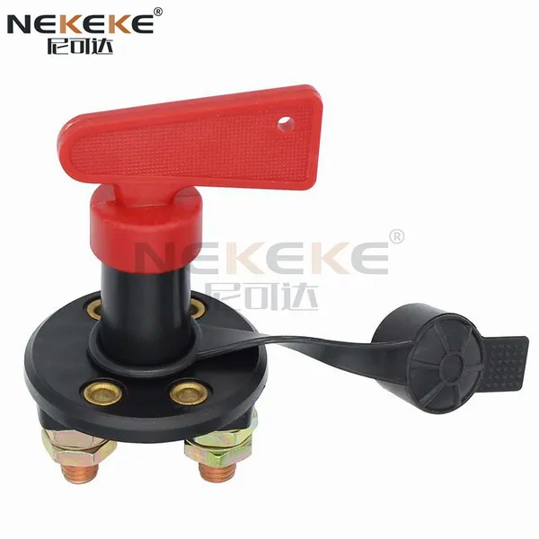 NEKEKE Rotary Switch Battery Disconnect for Car Boat Truck Battery Cut off Switch photo-2