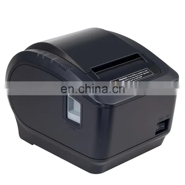 80mm POS Thermal Printer Receipt Printer Supermarket Machine 300mm/s High Speed photo-3