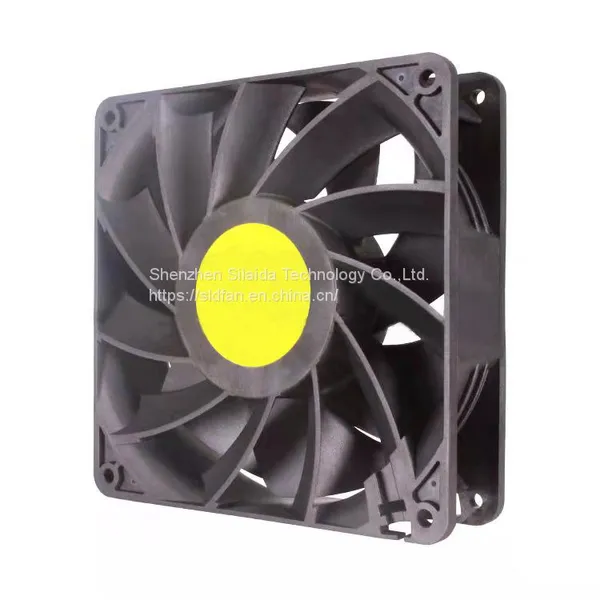 Powerful 4 Pin 6 Pin Fan 140mm 14038 DC 12V 7500RPM 290CFM For E9+ E10 Bitcoin Miner Cooling Fan Replace PFM1412DE photo-5