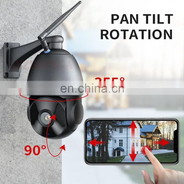 Wireless WIFI 2MP POE Security IP Camera Outdoor HD 30X Zoom PTZ CCTV Surveillance Cam Night Vision H.265 CamHi APP photo-5
