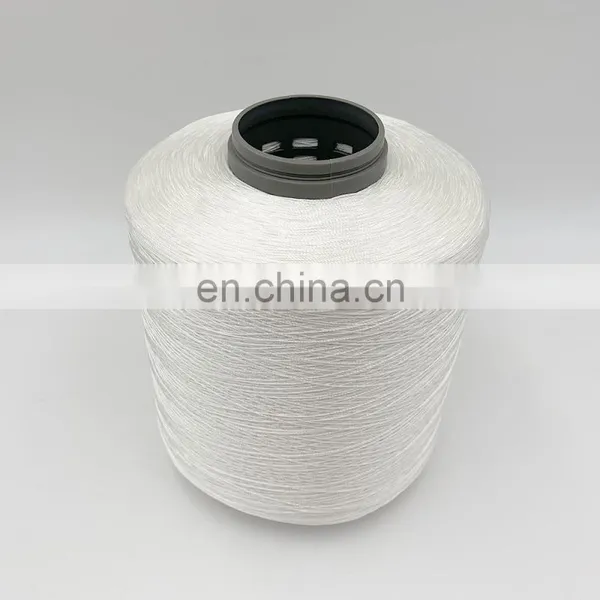 Hot Selling Recycled Raw White 100% Polyester Sewing Thread for Furniture Quilting photo-3