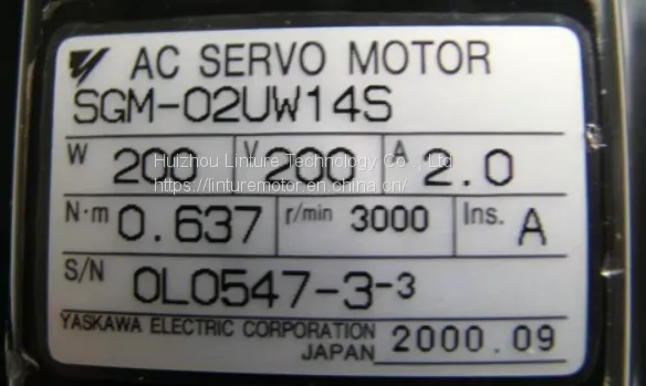 SGM-02UW14S 200V 3000r/Min Motor Of Industrial Low Noise DC Motor photo-3