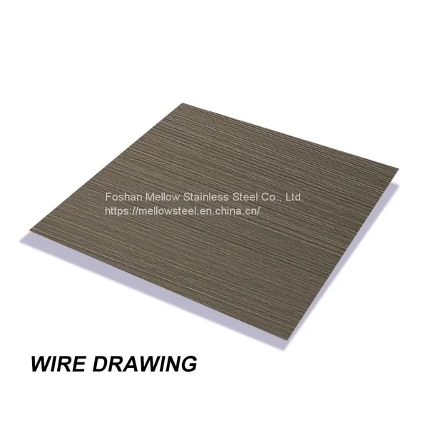 Customized Brand New China Supplier Hairline Finish Stainless Steel Plate for Metro Qatar photo-5
